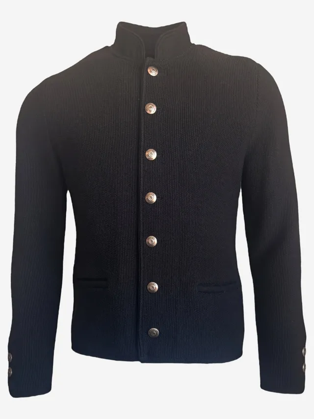 litzlfelder-paul-strickjacke-herren-schwarz-oktoberfest image 1
