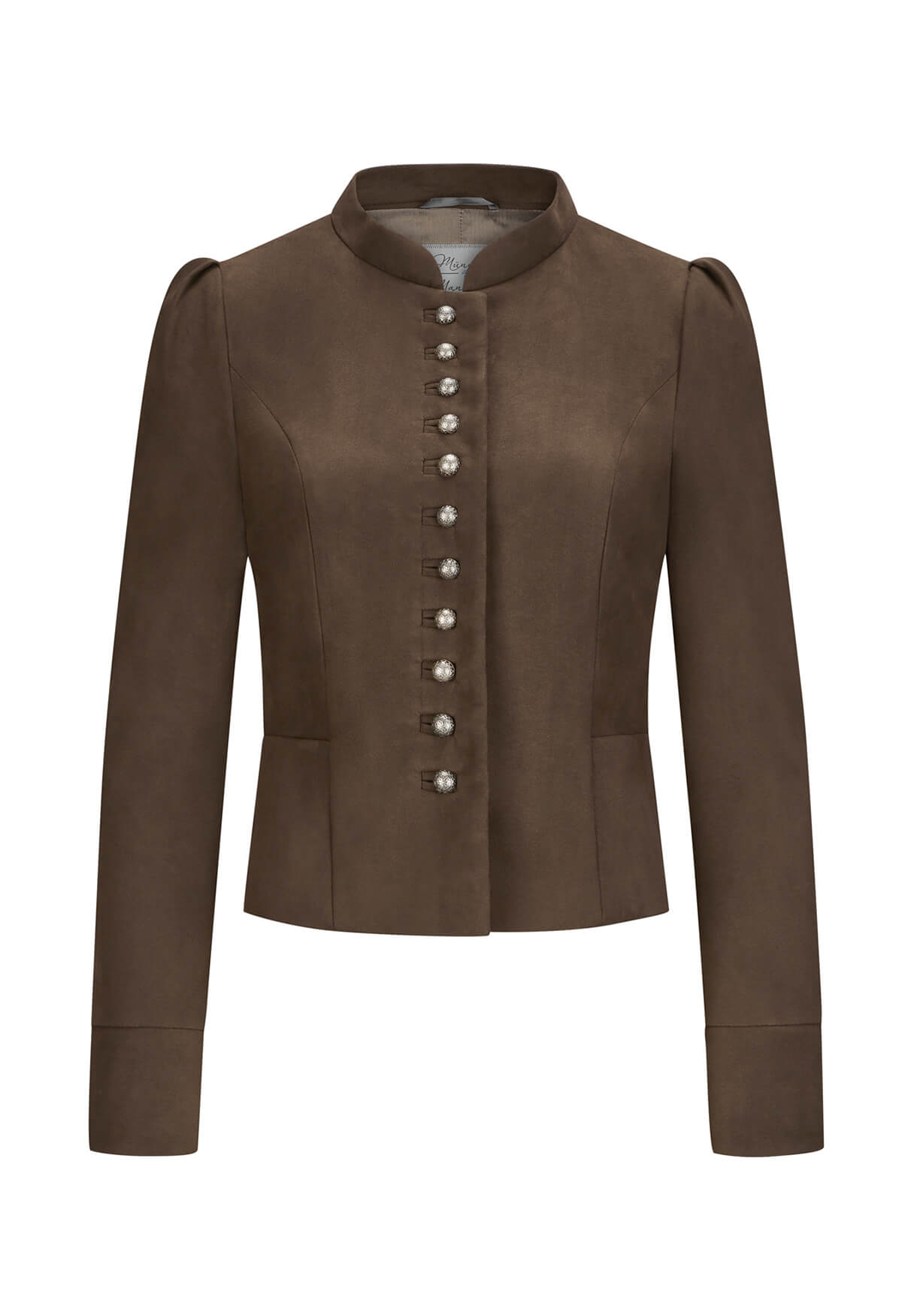 m-nchner-manufaktur-daisy-dirndljacke-dunkelbraun image 1