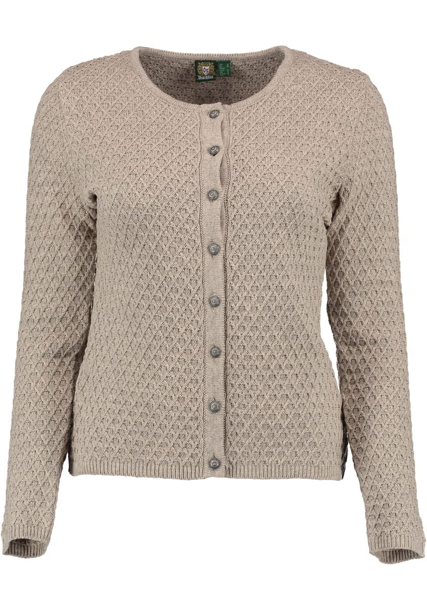 os-trachten-hadeko-strickjacke-damen-cardigan-rundhals image 4