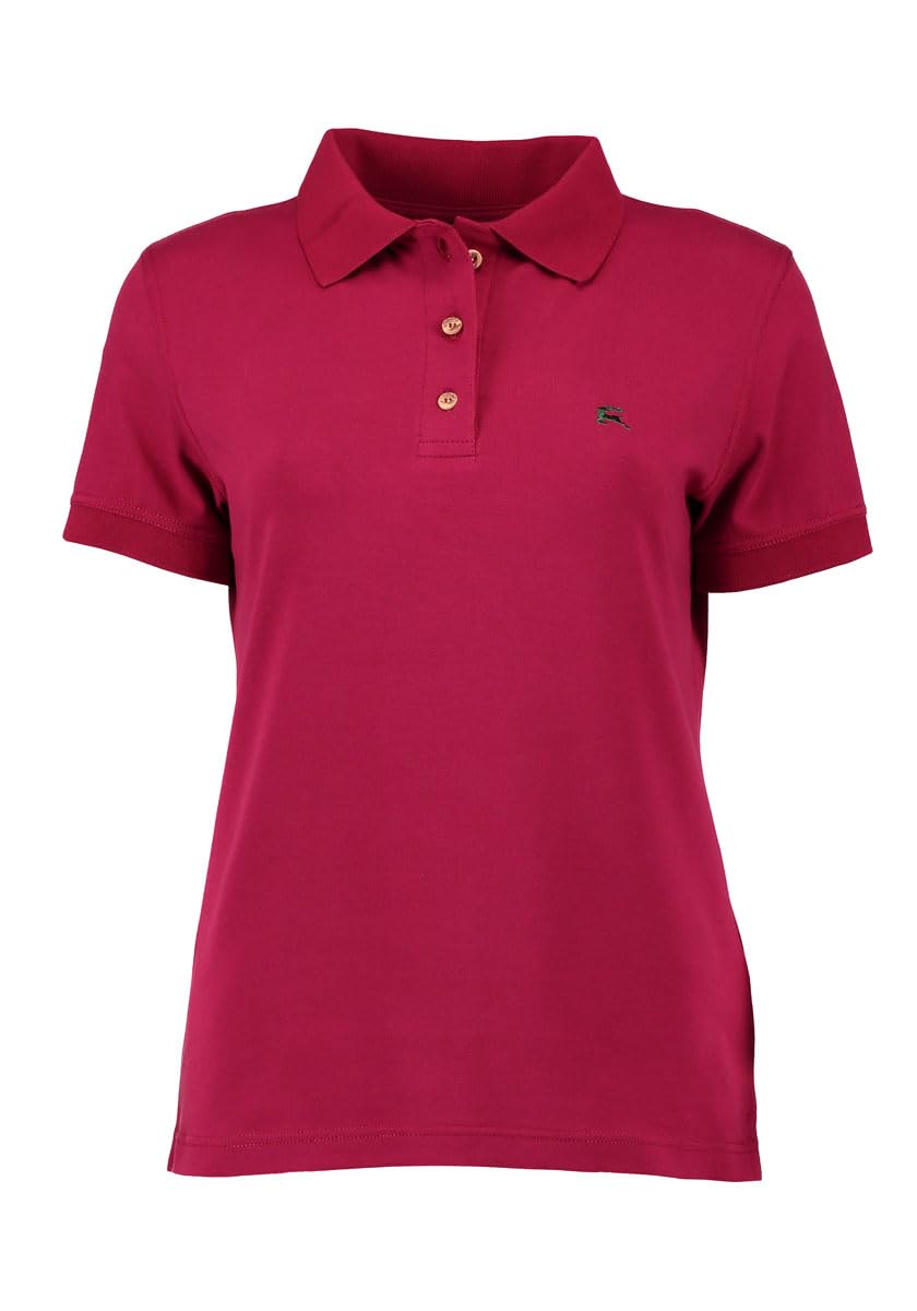 os-trachten-laukas-poloshirt-damen-kurzarm-hirsch-stick image 4