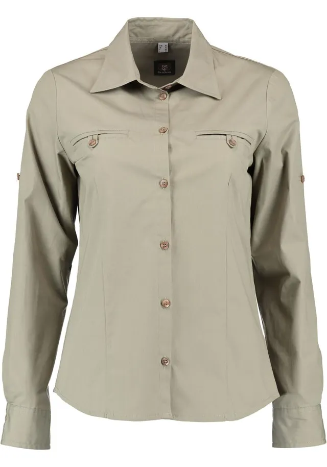 os-trachten-osoty-jagdbluse-langarm-damen-trachtenbluse-gr-n image 1
