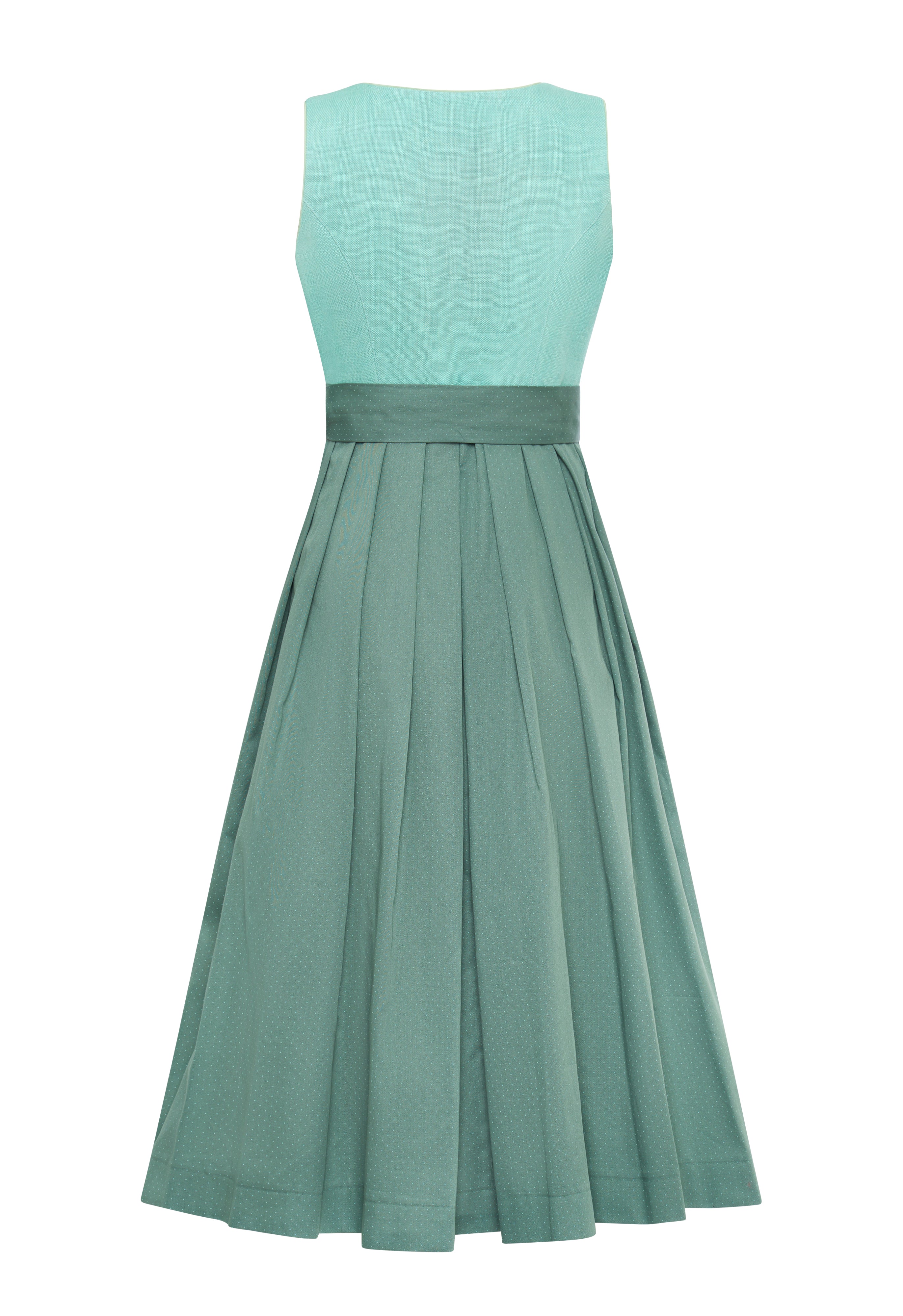 m-nchner-manufaktur-johanna-dirndl-leinen-t-rkis-tupfen image 2