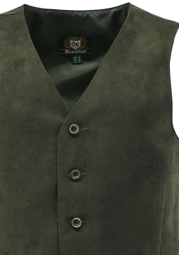 os-trachten-aroju-trachtenweste-herren-gr-50-slim-fit-gr-n image 7