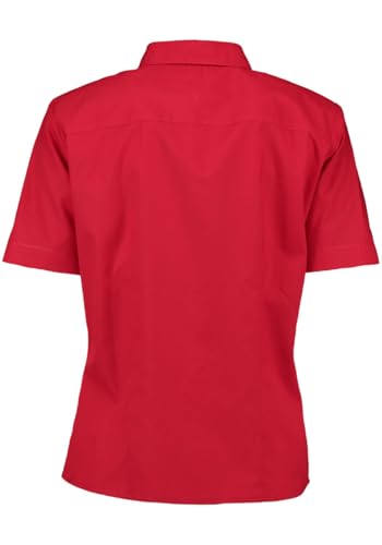 os-trachten-trachtenbluse-tudsi-kurzarm-rot-baumwolle image 4