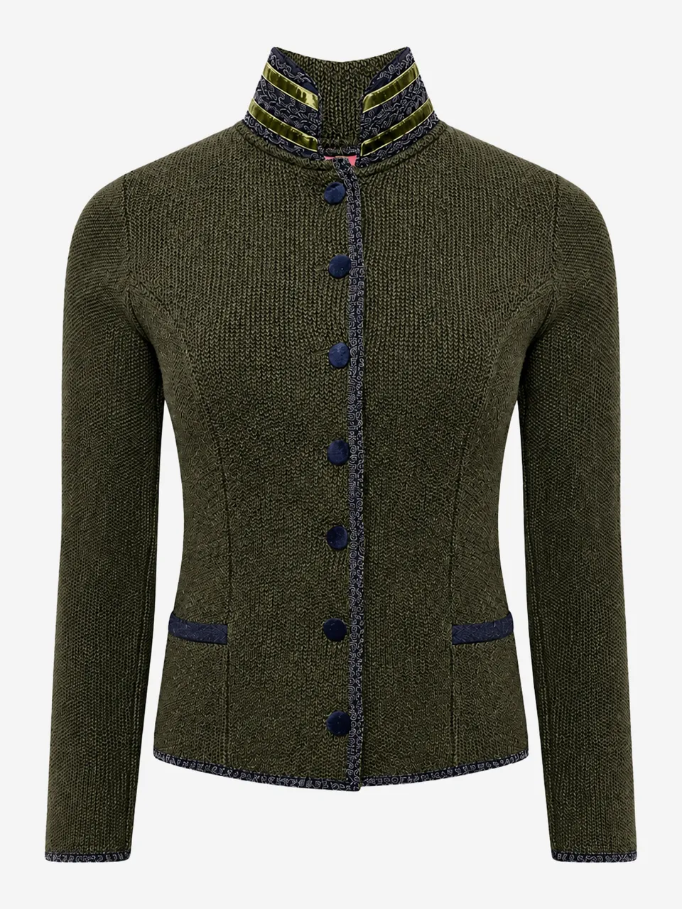 litzlfelder-damen-sofia-strickblazer-olivgr-n-schurwolle image 1