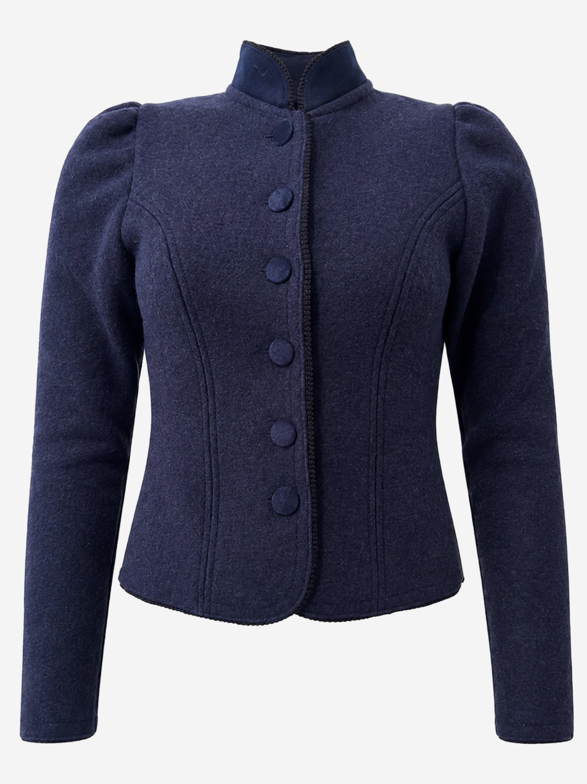 litzlfelder-damen-johanna-walkblazer-marineblau-wolle image 1