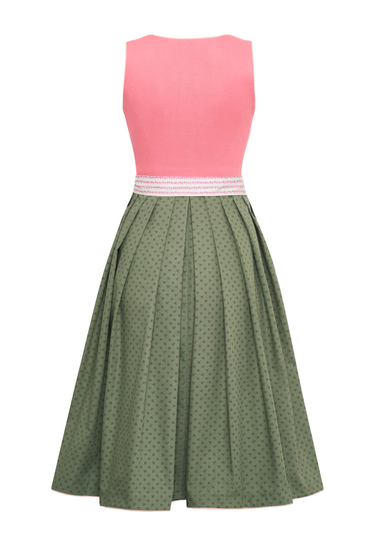 m-nchner-manufaktur-dirndl-fanny-dirndl-leinen-rose-baumwolle image 2
