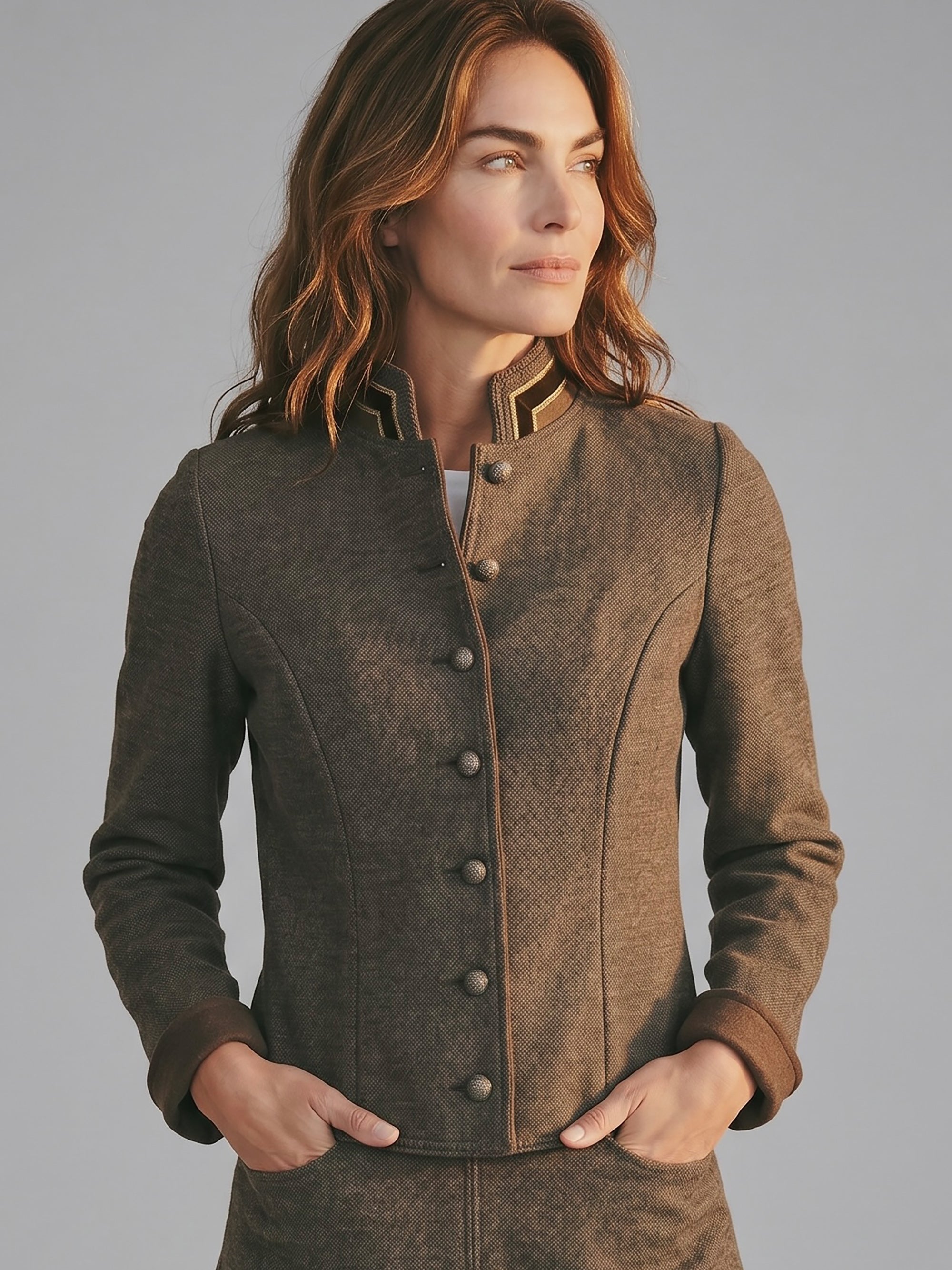 litzlfelder-damen-trachtenjacke-anja-mittelbraun-schurwolle image 2
