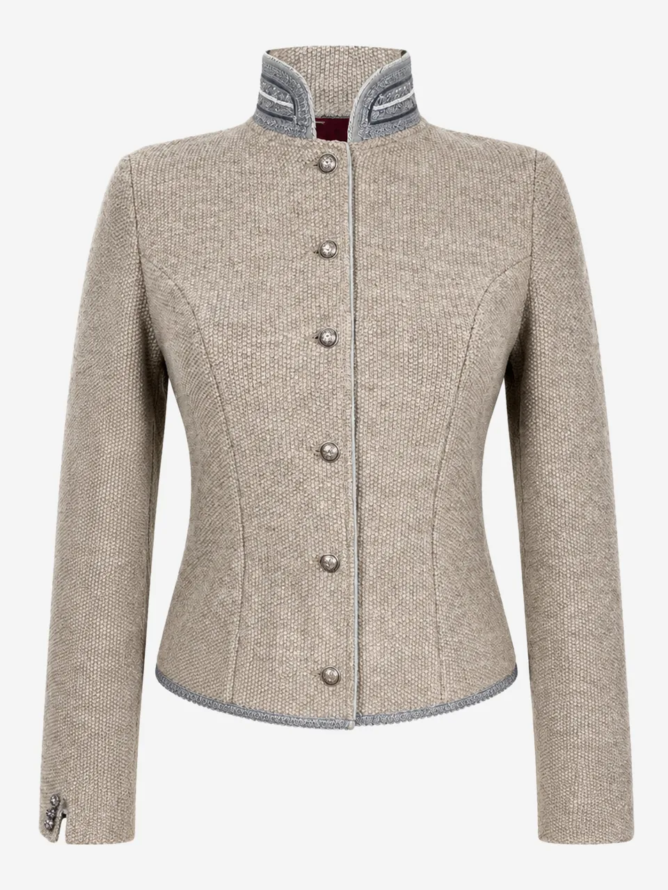 litzlfelder-damen-daphne-strickblazer-beige-schurwolle image 1