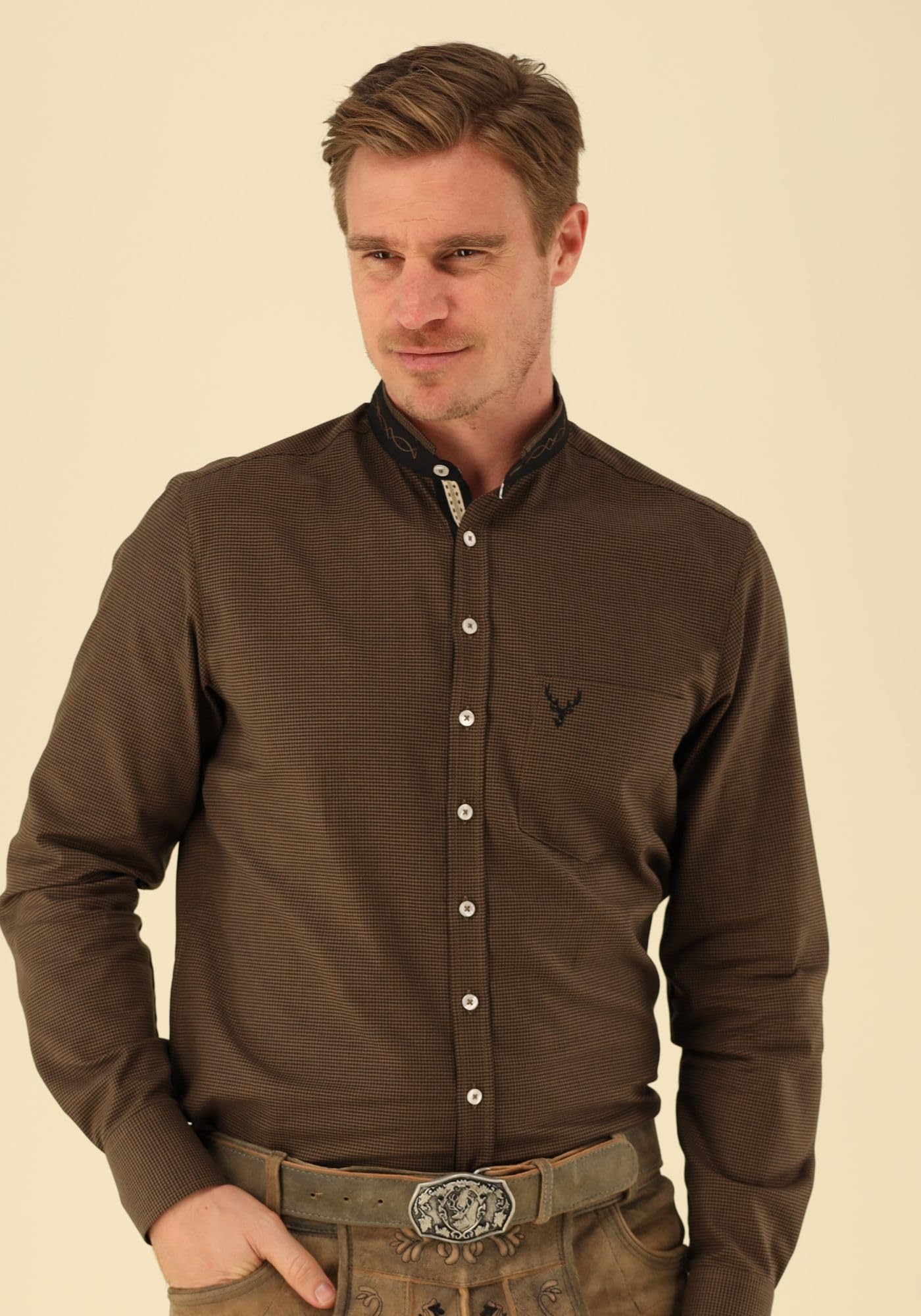 os-trachten-ektio-trachtenhemd-slim-fit-herren image 2