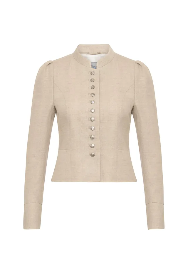 m-nchner-manufaktur-daisy-dirndljacke-beige-kurz-sch-chen image 1