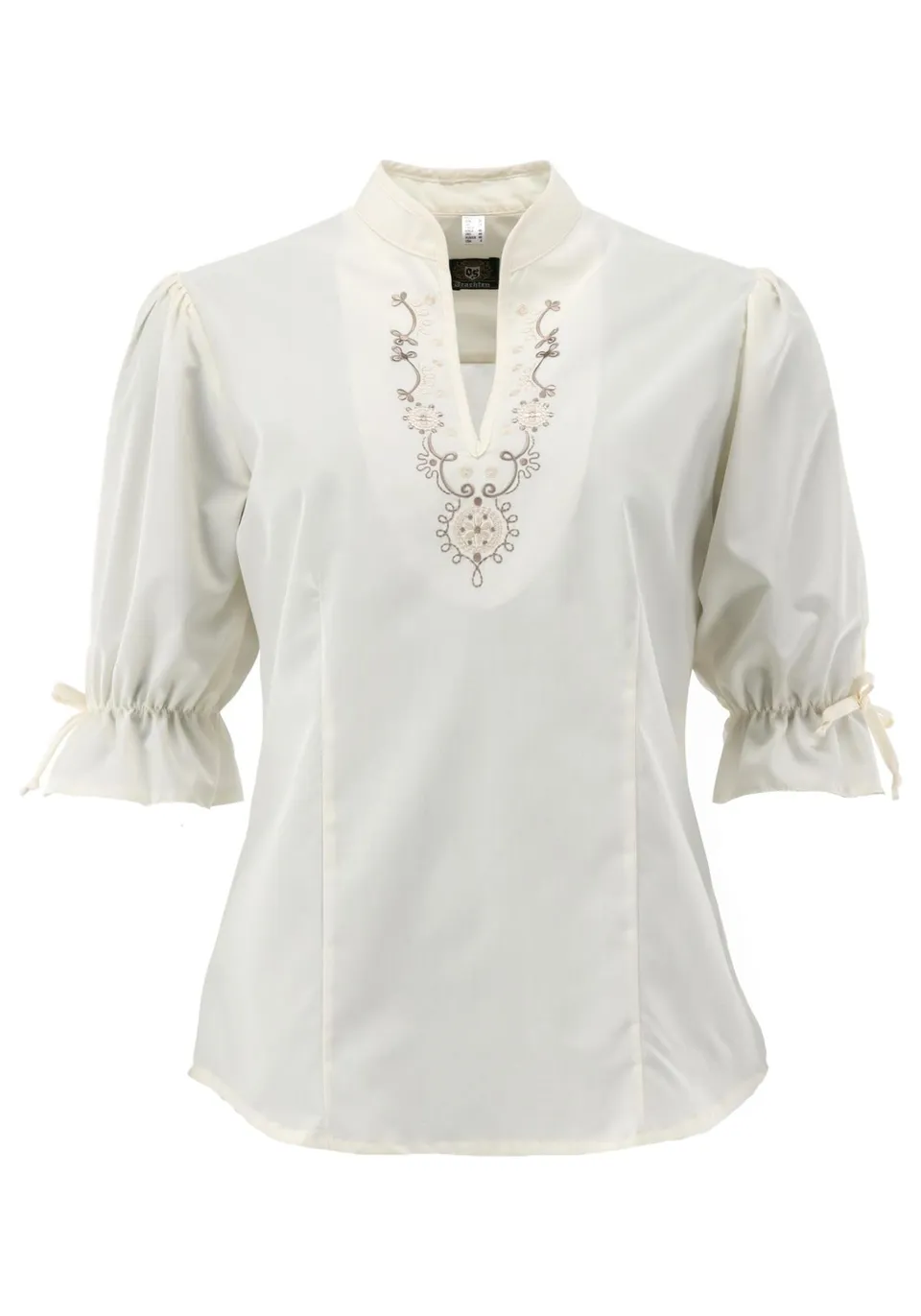os-trachten-pemura-kurzarm-schlupfbluse-mit-stehkragen-dirndl image 1