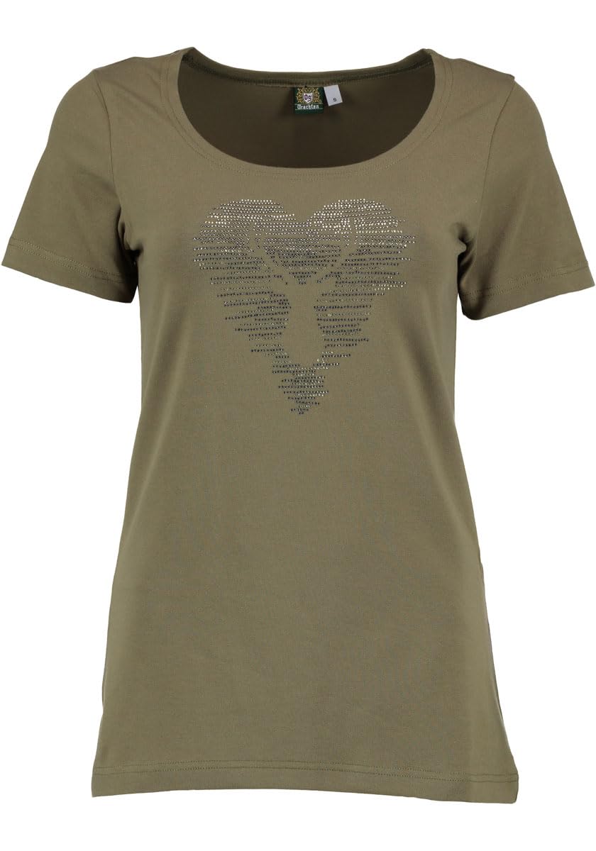 os-trachten-yomaru-t-shirt-rundhals-hirsch-baumwolle image 1