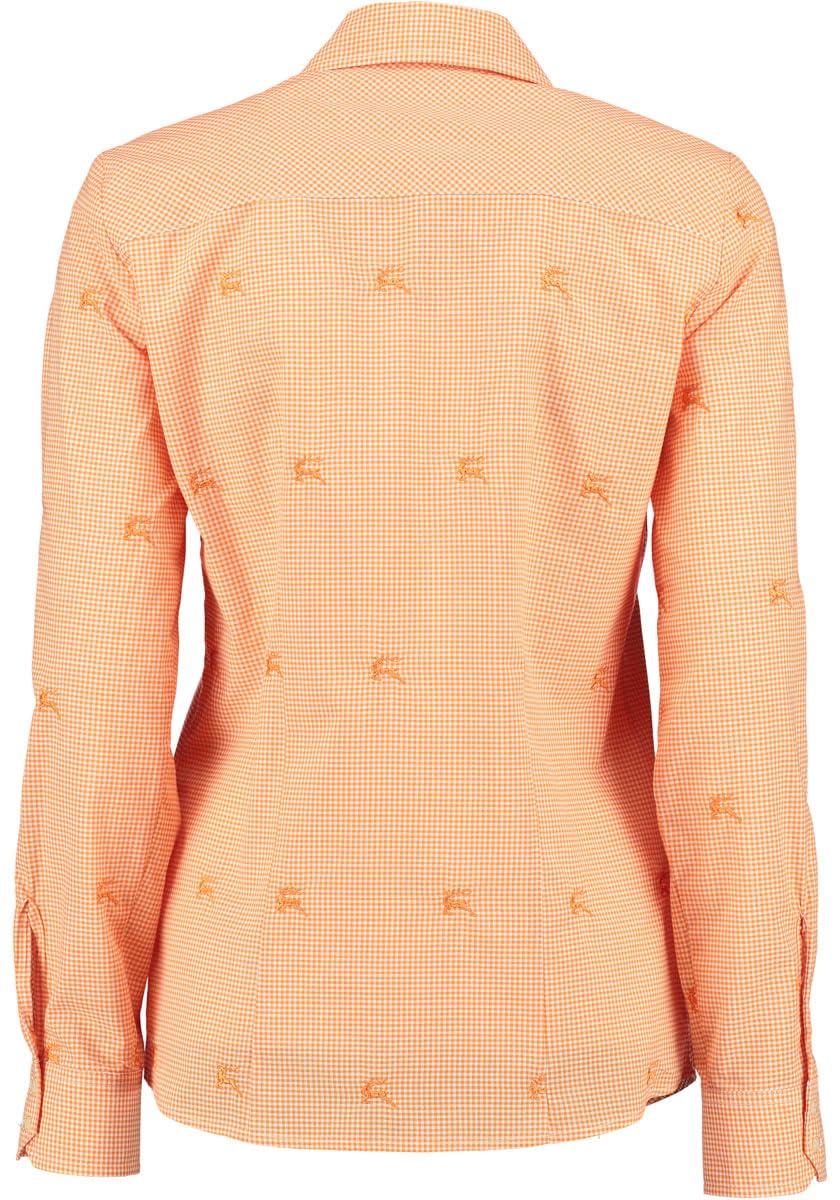os-trachten-trachtenbluse-oloni-langarm-orange-hirsch image 2