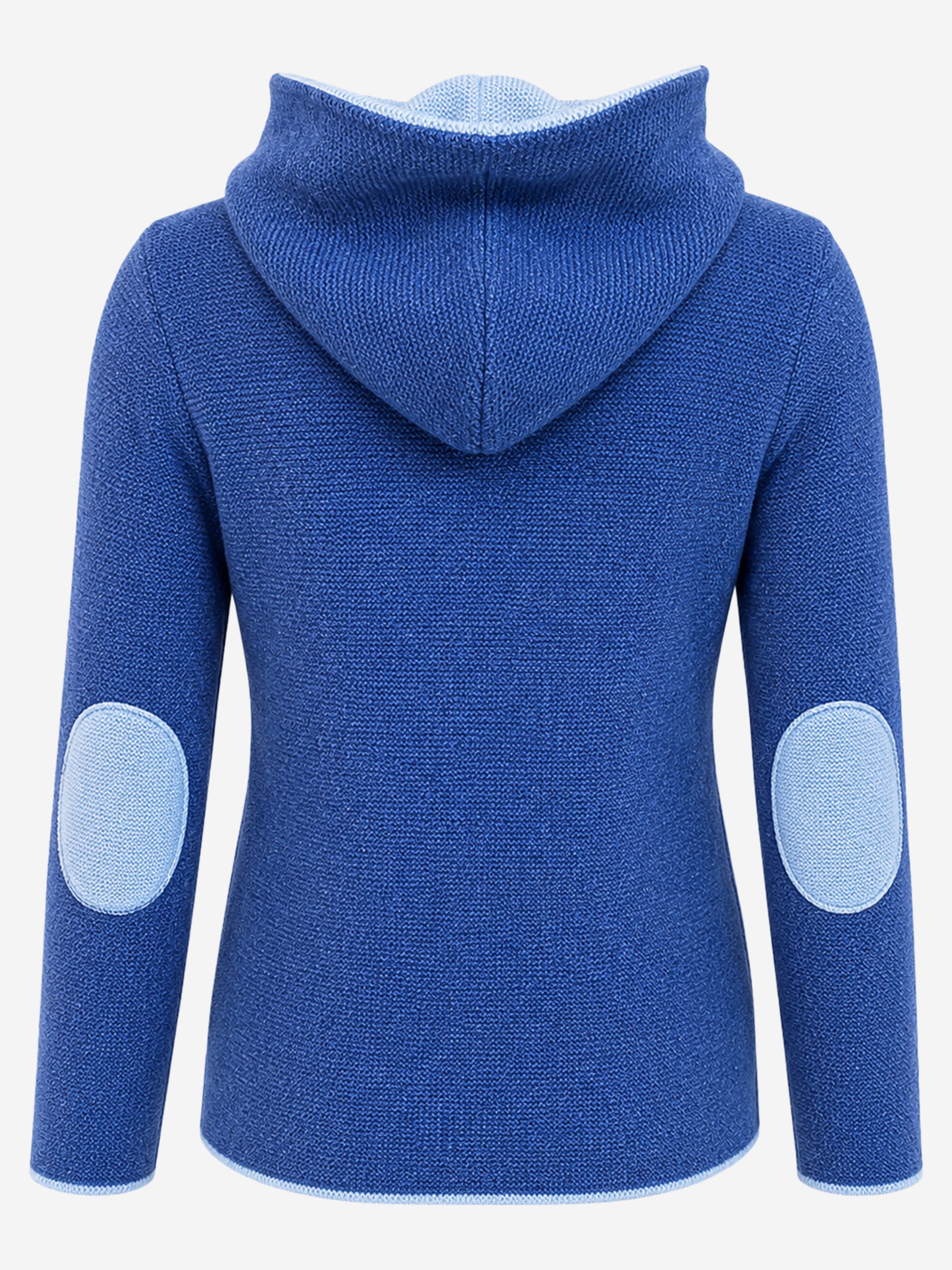litzlfelder-damen-strickjacke-emily-kapuze-jeansblau-merino image 2