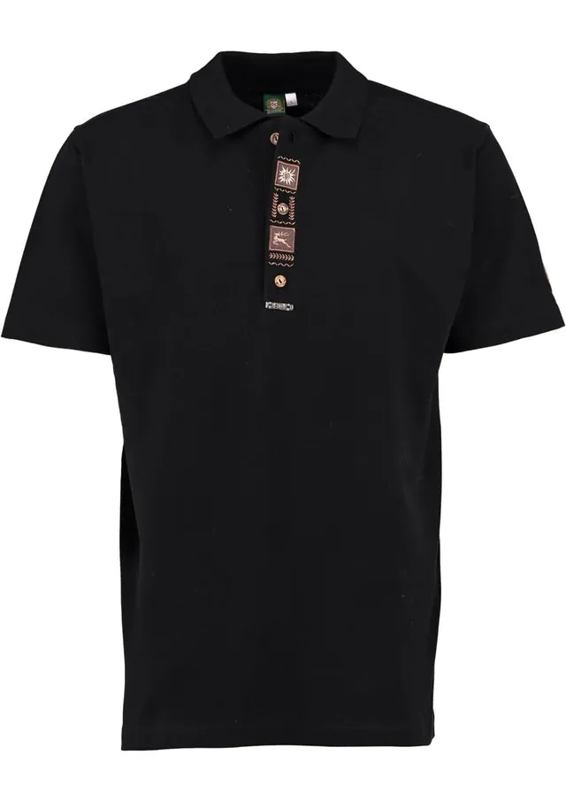 os-trachten-zutao-poloshirt-herren-schwarz-4xl-regular image 1