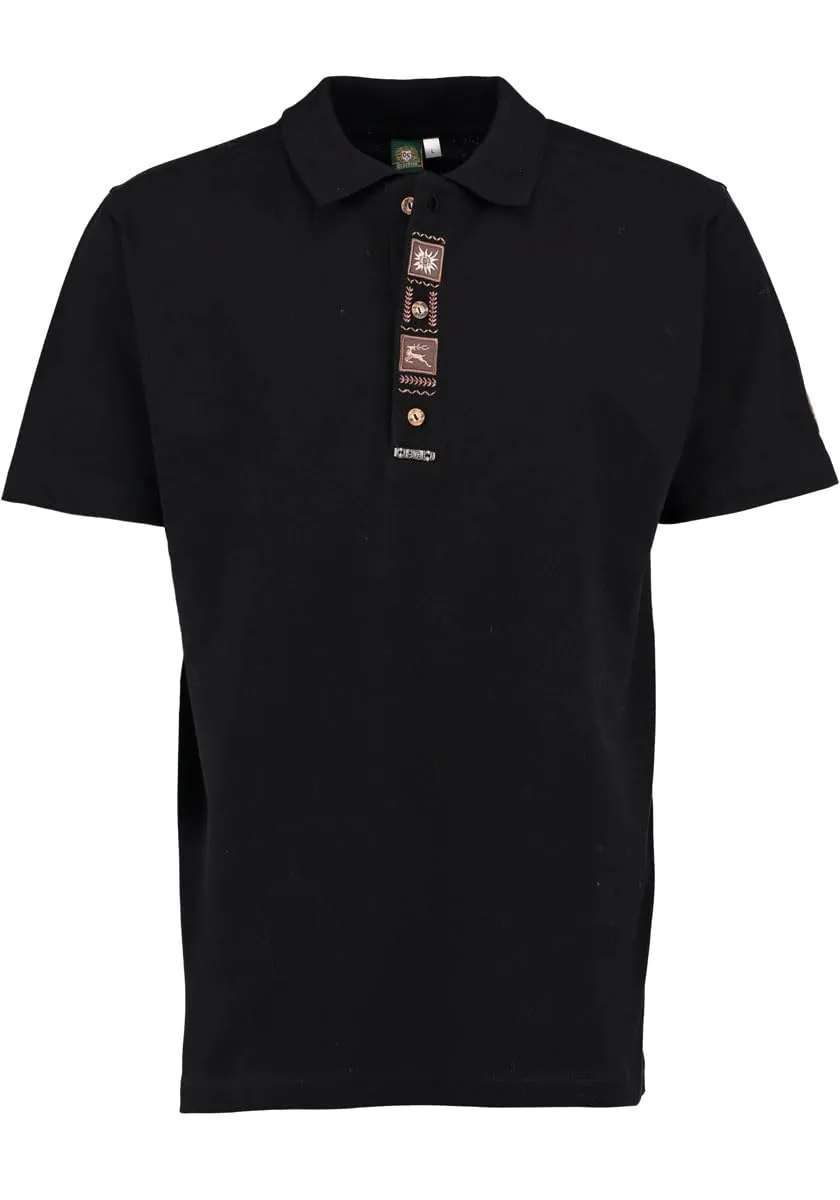 os-trachten-zutao-poloshirt-herren-schwarz-4xl-regular image 1