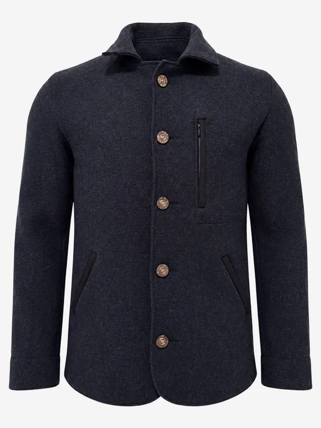 litzlfelder-herren-johannes-walkjacke-dunkelblau-wolle image 1