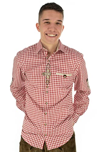 os-trachten-trufu-trachtenhemd-herren-karo-regular-fit image 8